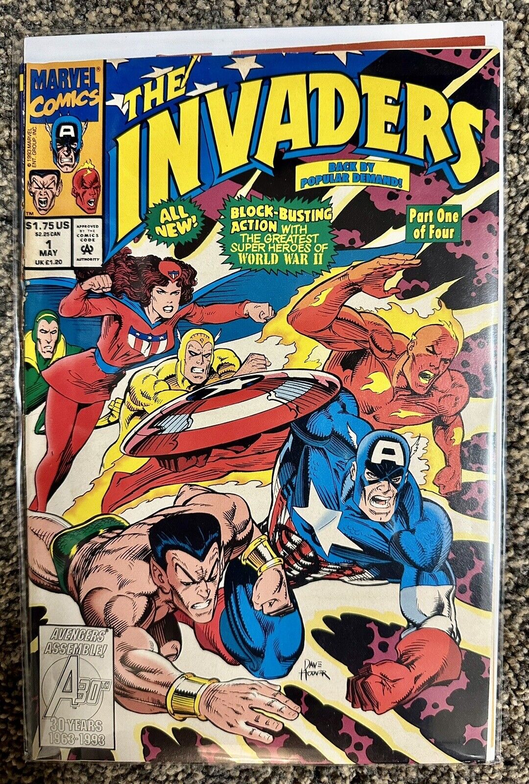 The Invaders #1 - Marvel - Dave Hoover