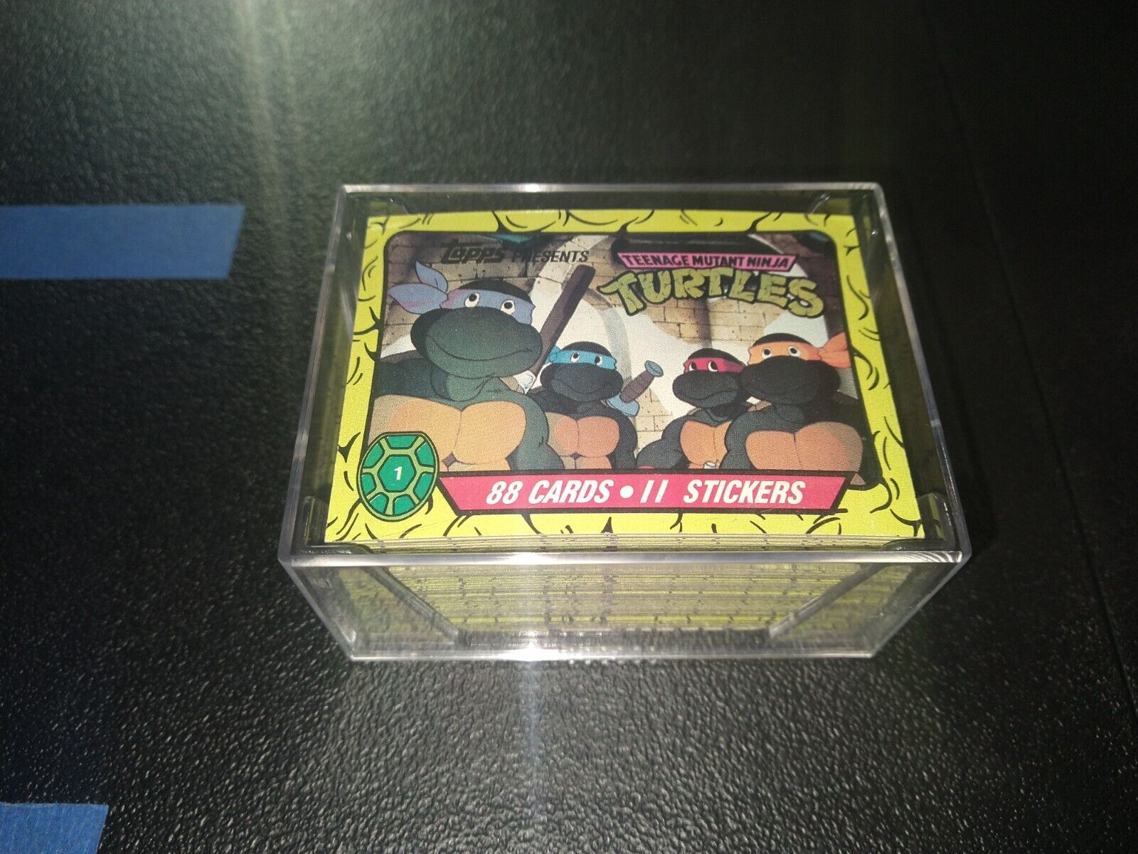 1989 Topps Teenage Mutant Ninja Turtles🔥 Complete Set (88) w/Sticker Set (11)