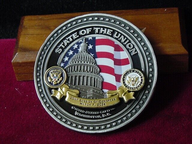 PRESIDENT BIDEN STATE OF THE UNION ADDRESS 2024 CHALLENGE COIN