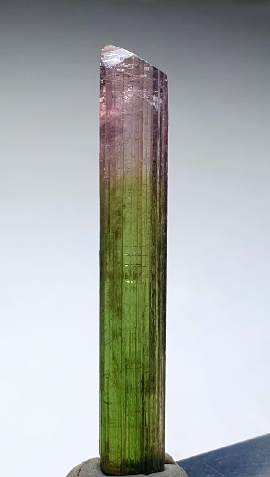 An Incredible Bi Colour Terminated Tourmaline Crystal From Afghanistan 🇦🇫
