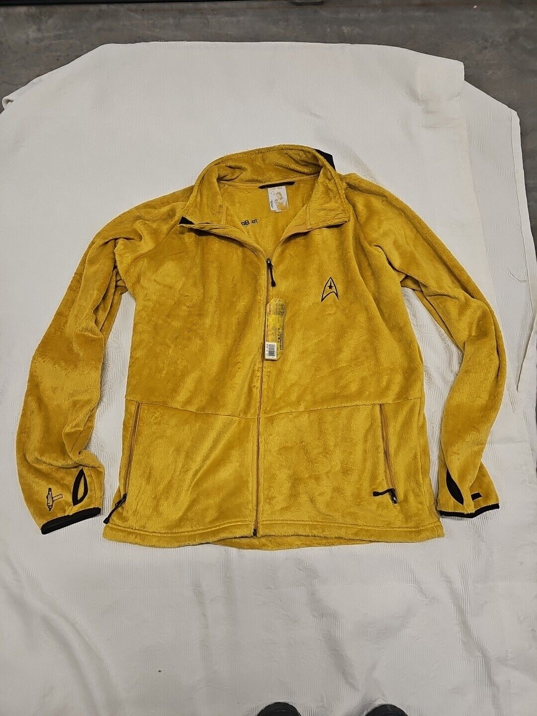 Star Trek Soft Fleece Jacket Full Zip Size 2X ~ Rare New with tags 