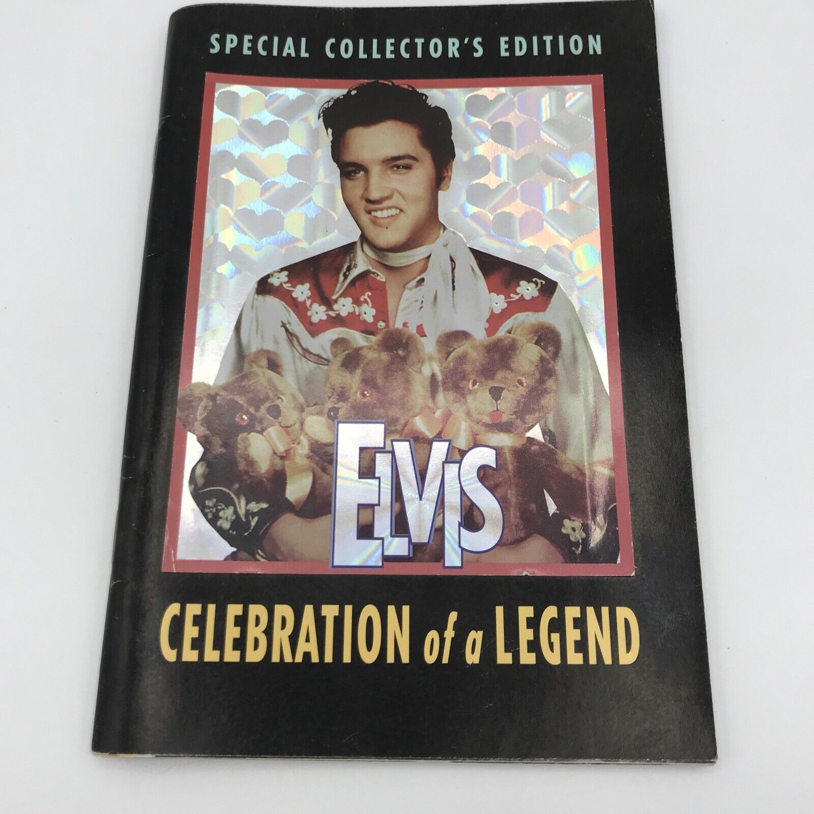 2002 ELVIS SPECIAL COLLECTOR\'S EDITION BOOK BOOKLET CELEBRATION OF A LEGEND