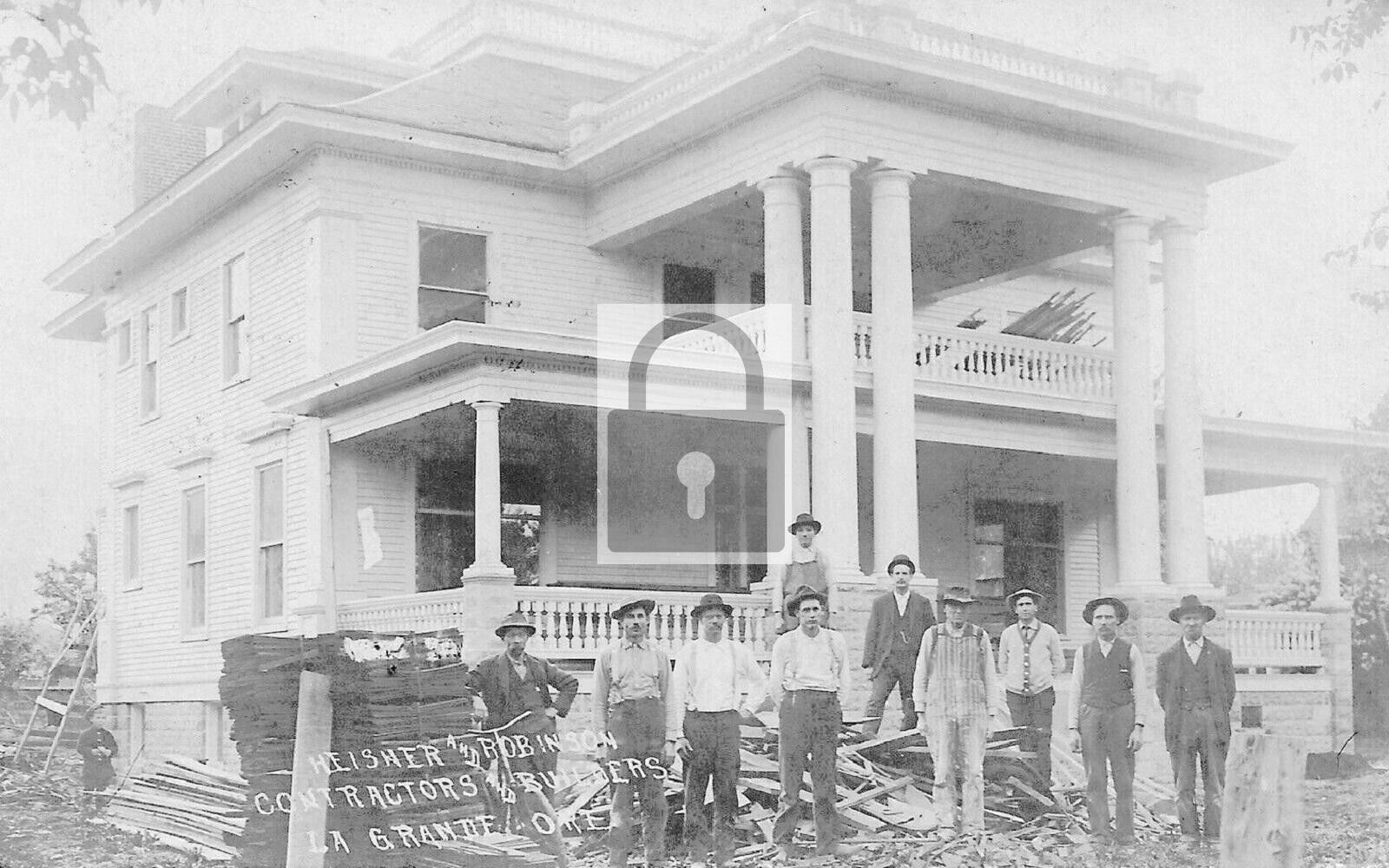 Heisner & Robinson House Builders La Grande Oregon OR Reprint Postcard
