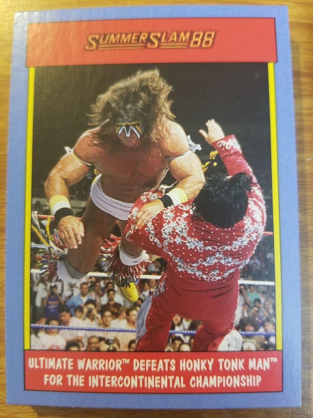 2017 Topps WWE Heritage Thirty Years of SummerSlam Singles Select Card