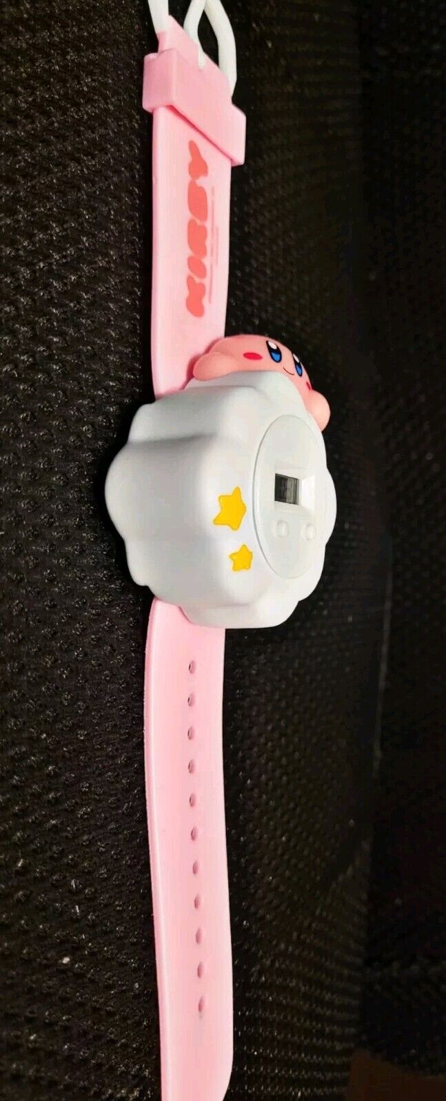 ~KIRBY Digital Watch Pink White Clouds Stars Blind Box Kaibi Nintendo Capsule~