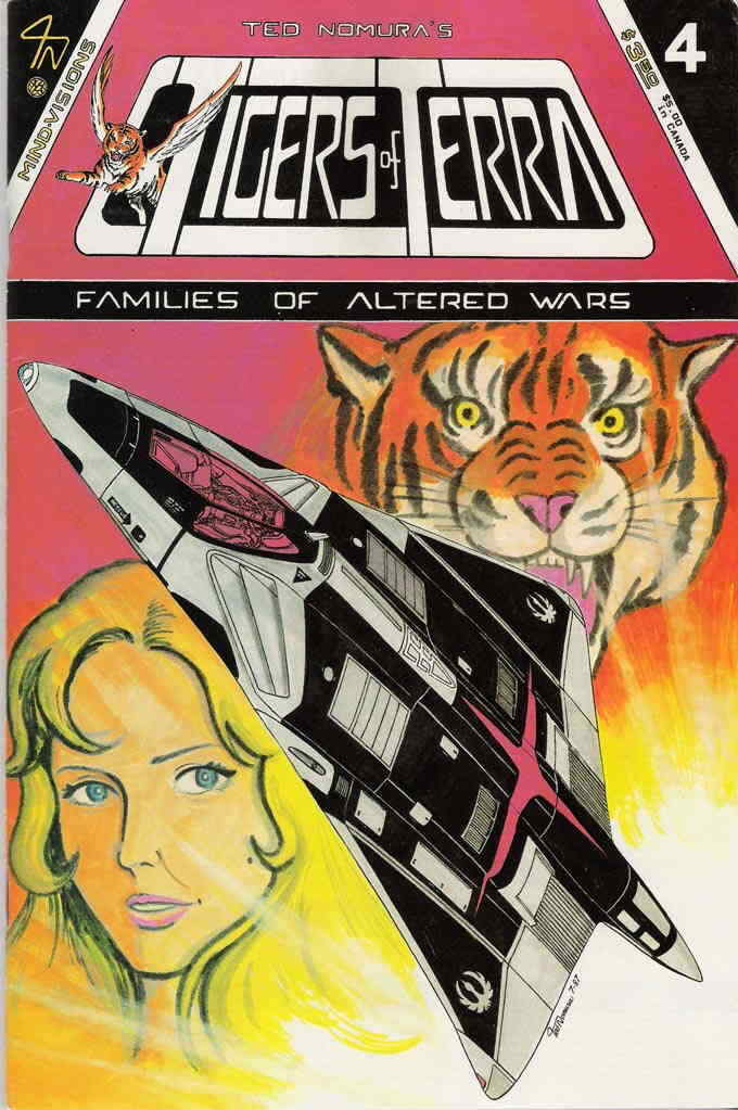 Tigers of Terra #4 FN; Mind-Visions | Families of Altered Wars Ted Nomura - we c