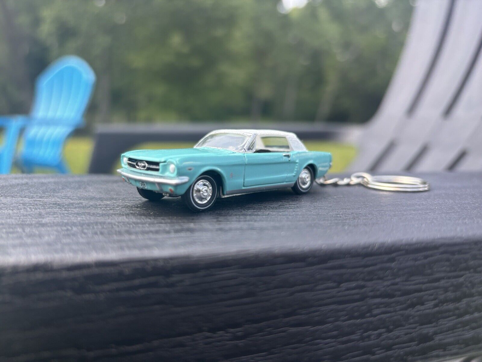 1965 Ford Mustangs Keychain