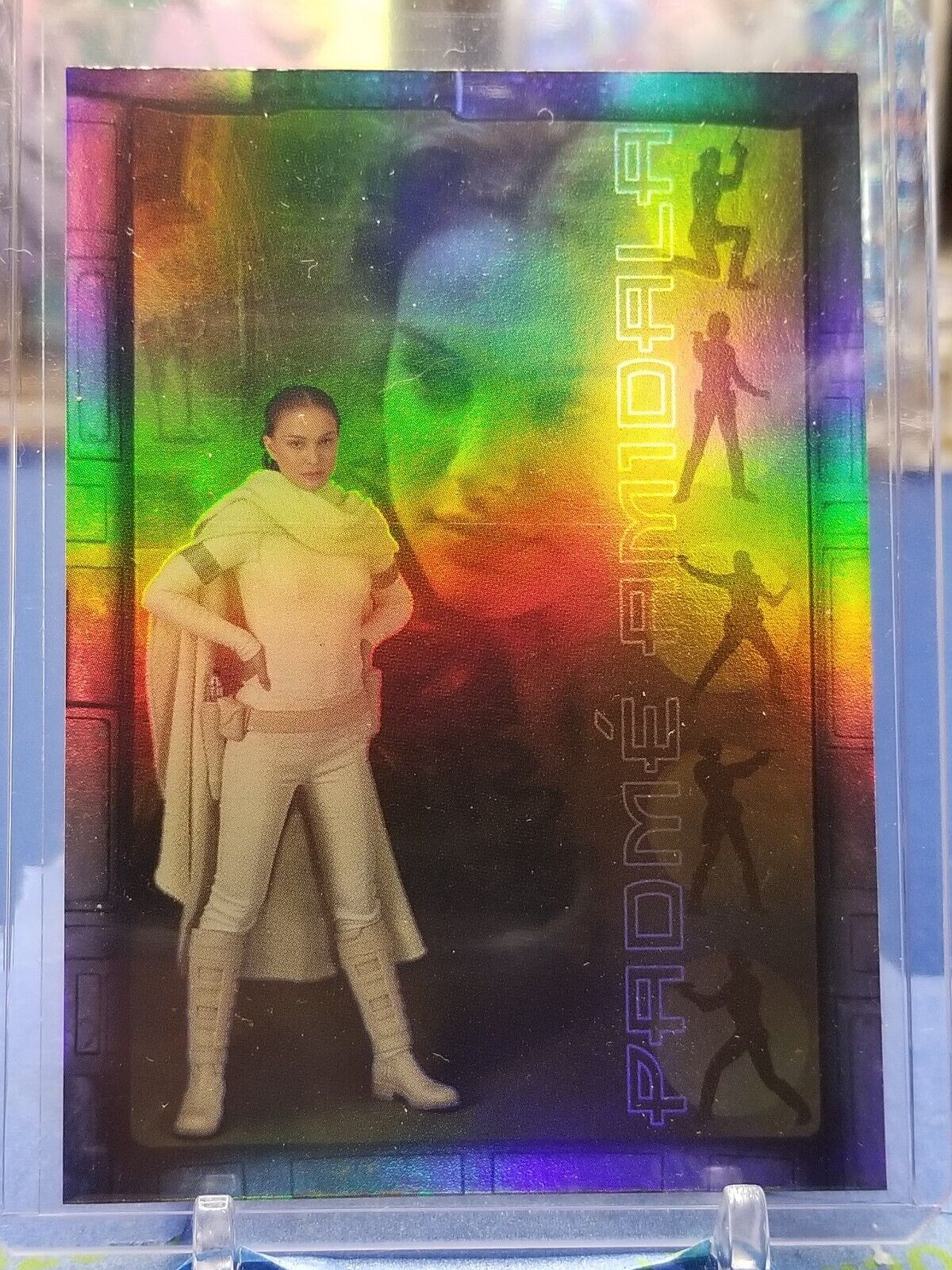2002 Topps Star Wars: Attack of the Clones Prismatic Foil #5 of 8 Padme Amidala