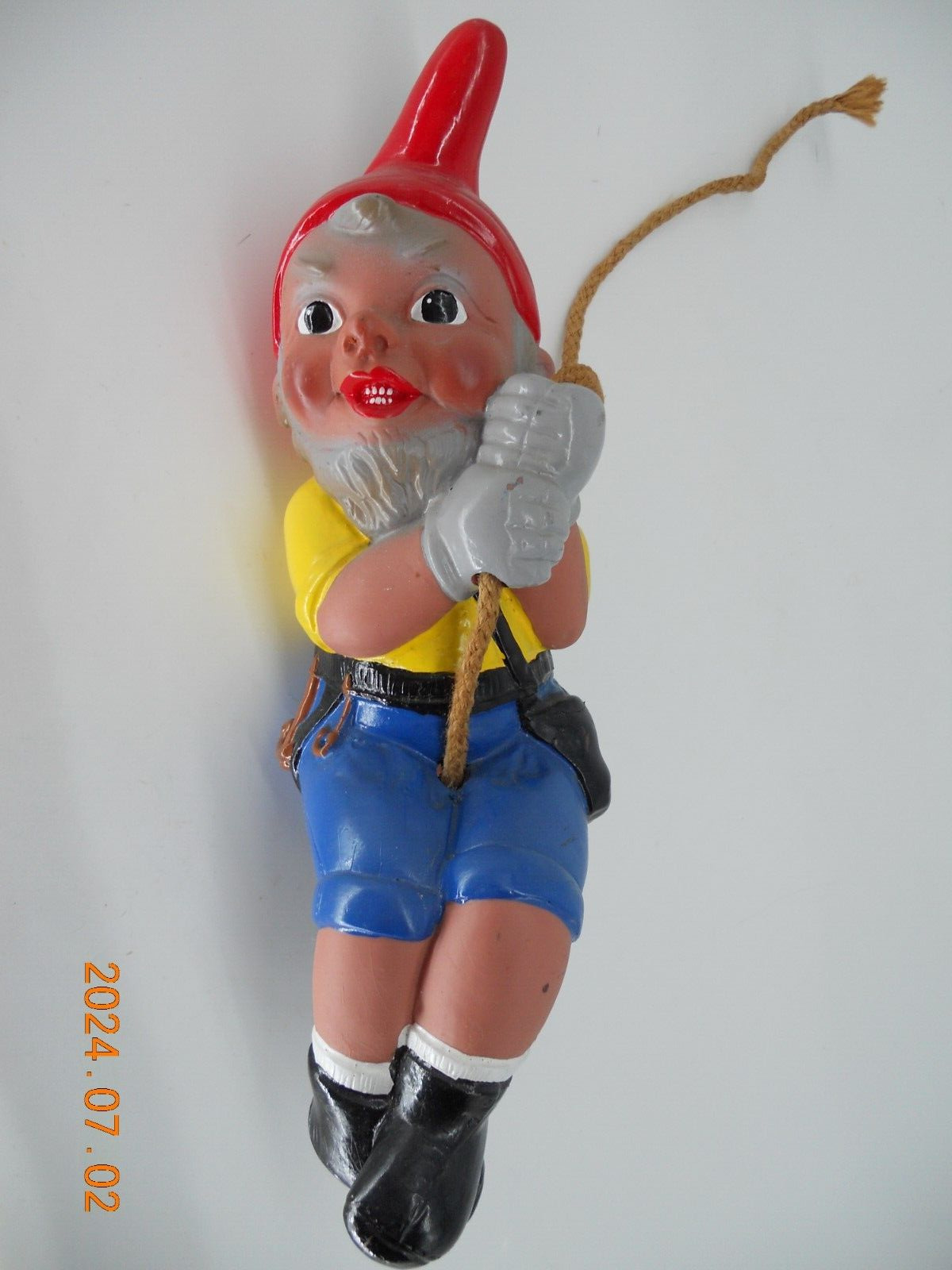 Vtg Heissner Gnome Hard Rubber Plastic W. Germany 14\