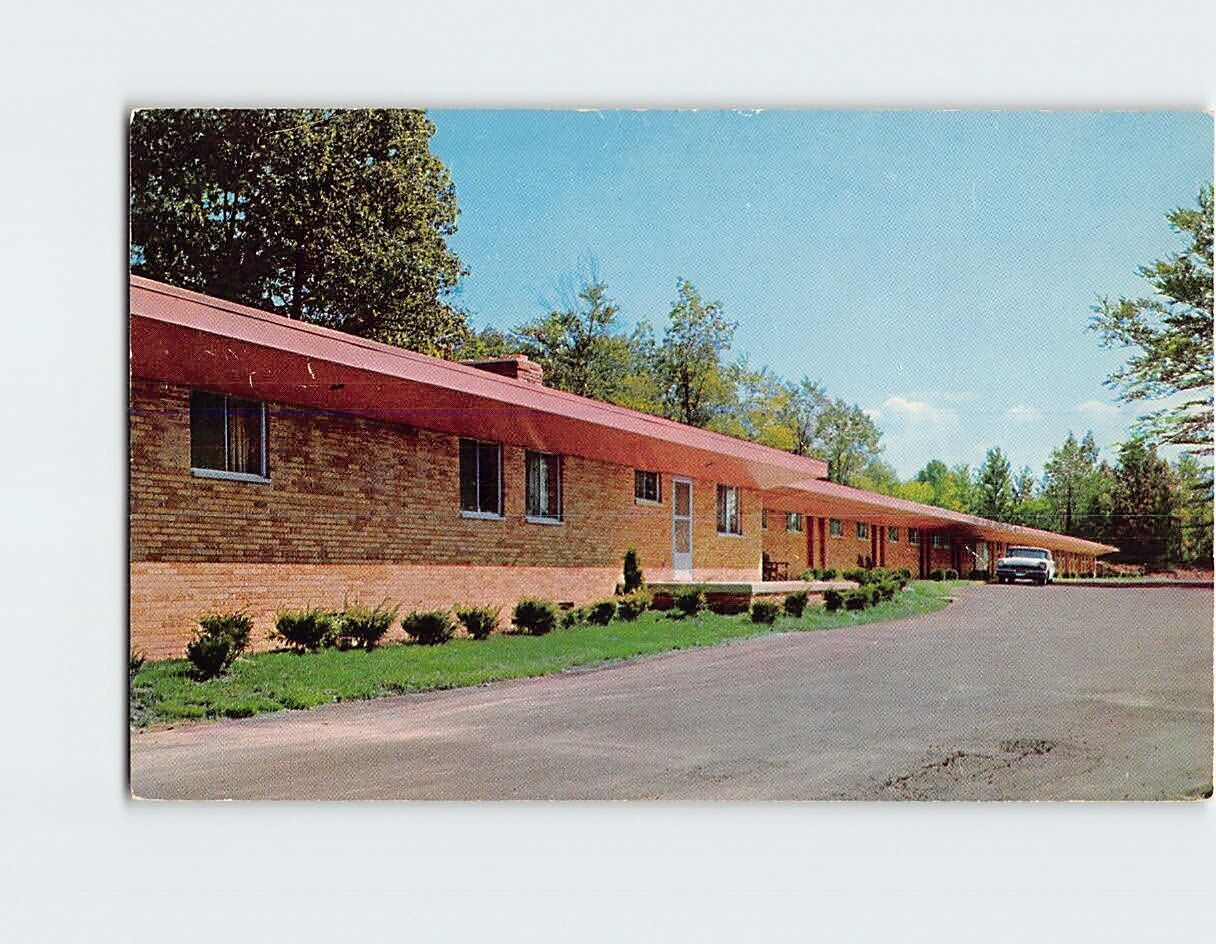 Postcard Summit Motel Brecksville Ohio USA