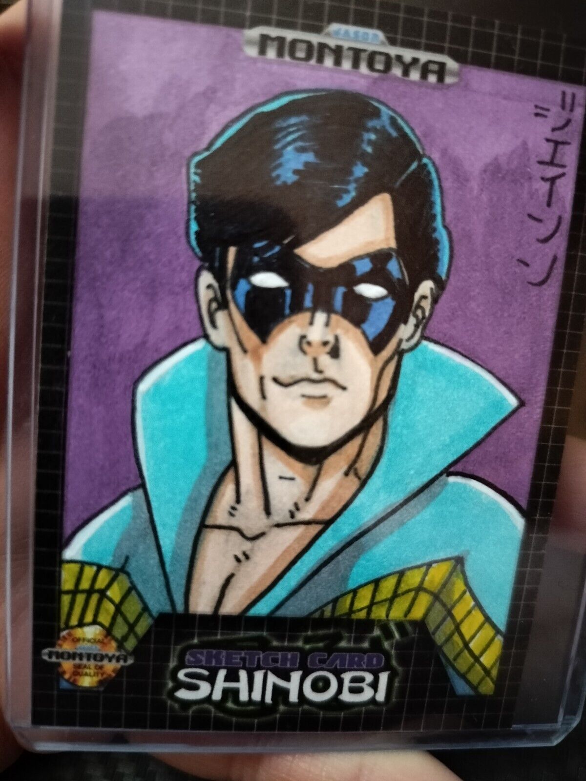 Nightwing - DC Comics Style ~ JASON MONTOYA Sketch Card