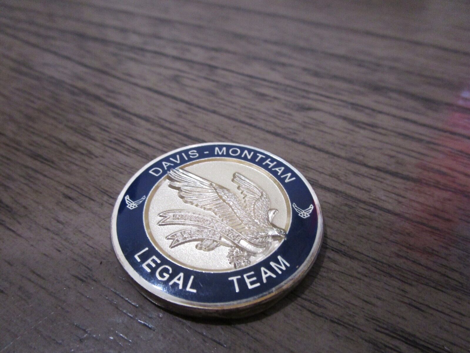 USAF Davis-Monthan AFB Arizona Legal Team Desert Justice Challenge Coin #173U