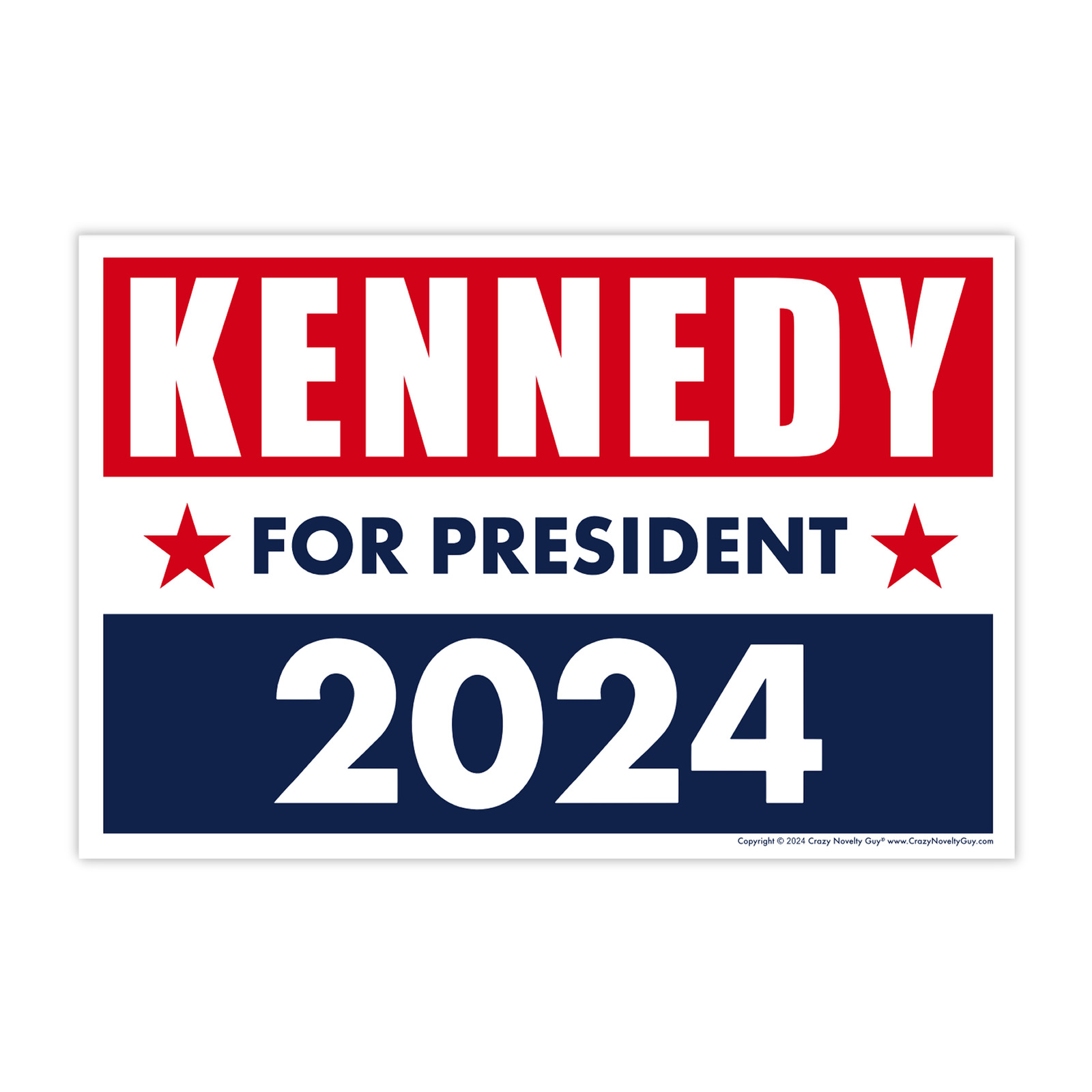 Robert F. Kennedy Jr. RFK 2024 Yard Sign 18