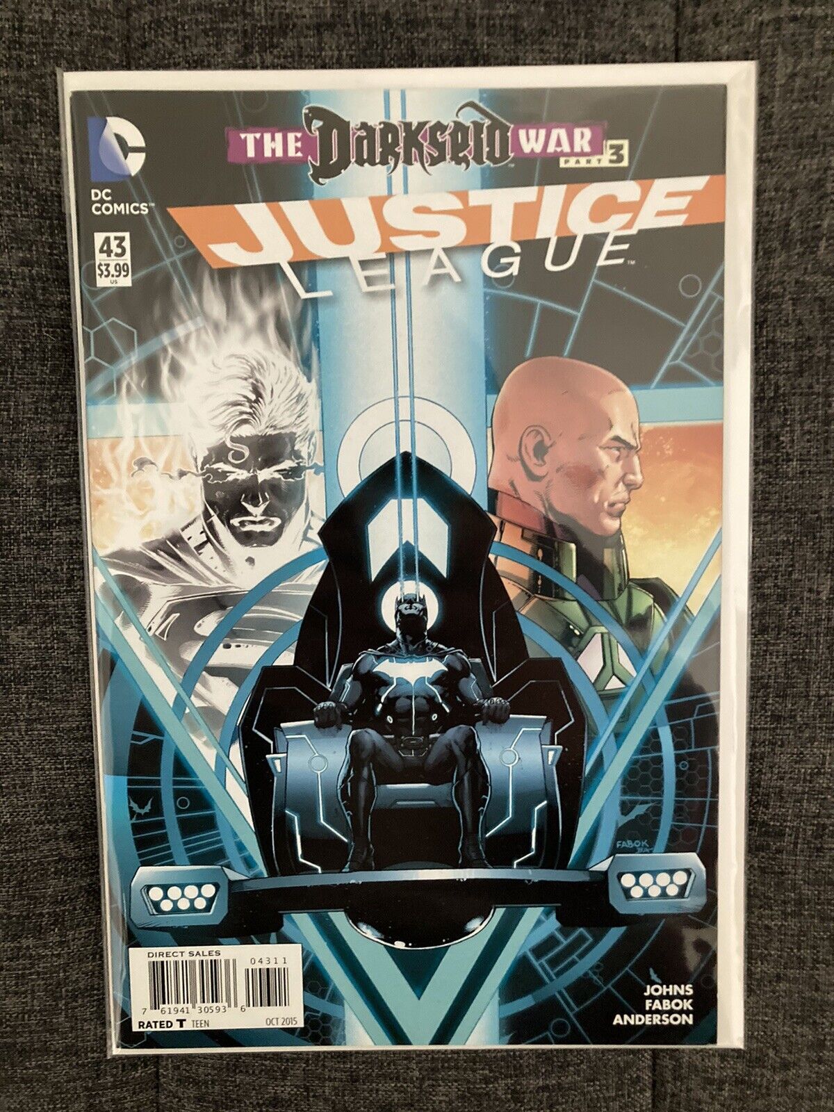 Justice League #43 Darkseid War part 3 (New 52)