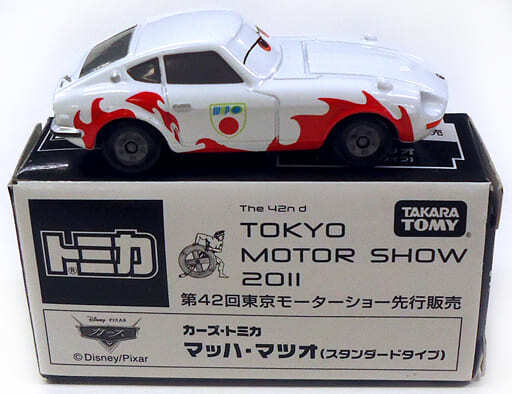 Mini Car Mach Matsuo Datsun 240Z Standardwhite Red Cars Tomica 42Nd Tokyo Motor