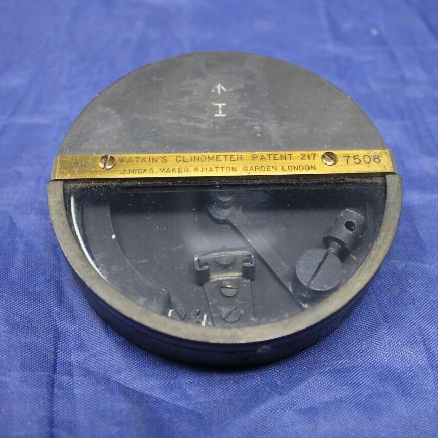 WW1 British Army Watkins Clinometer w/ Case
