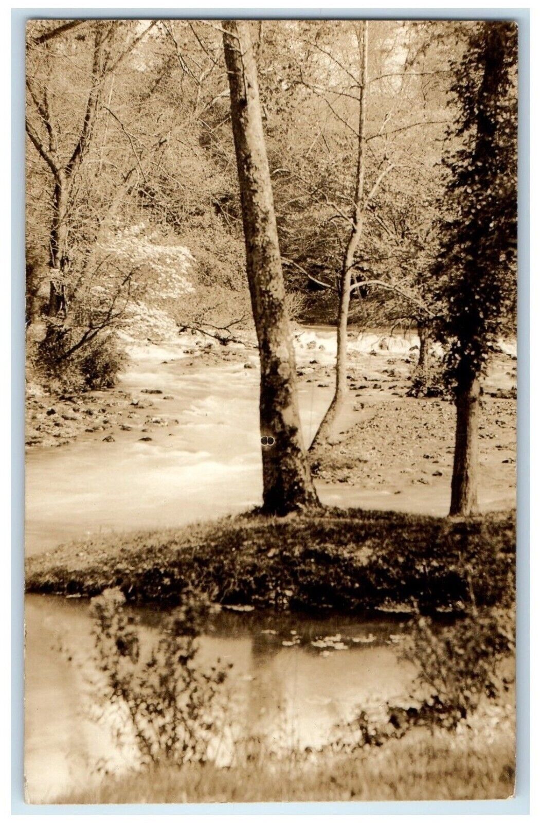 c1930s Scenery At Maramec Springs Near St. James Missouri MO RPPC Photo Postcard