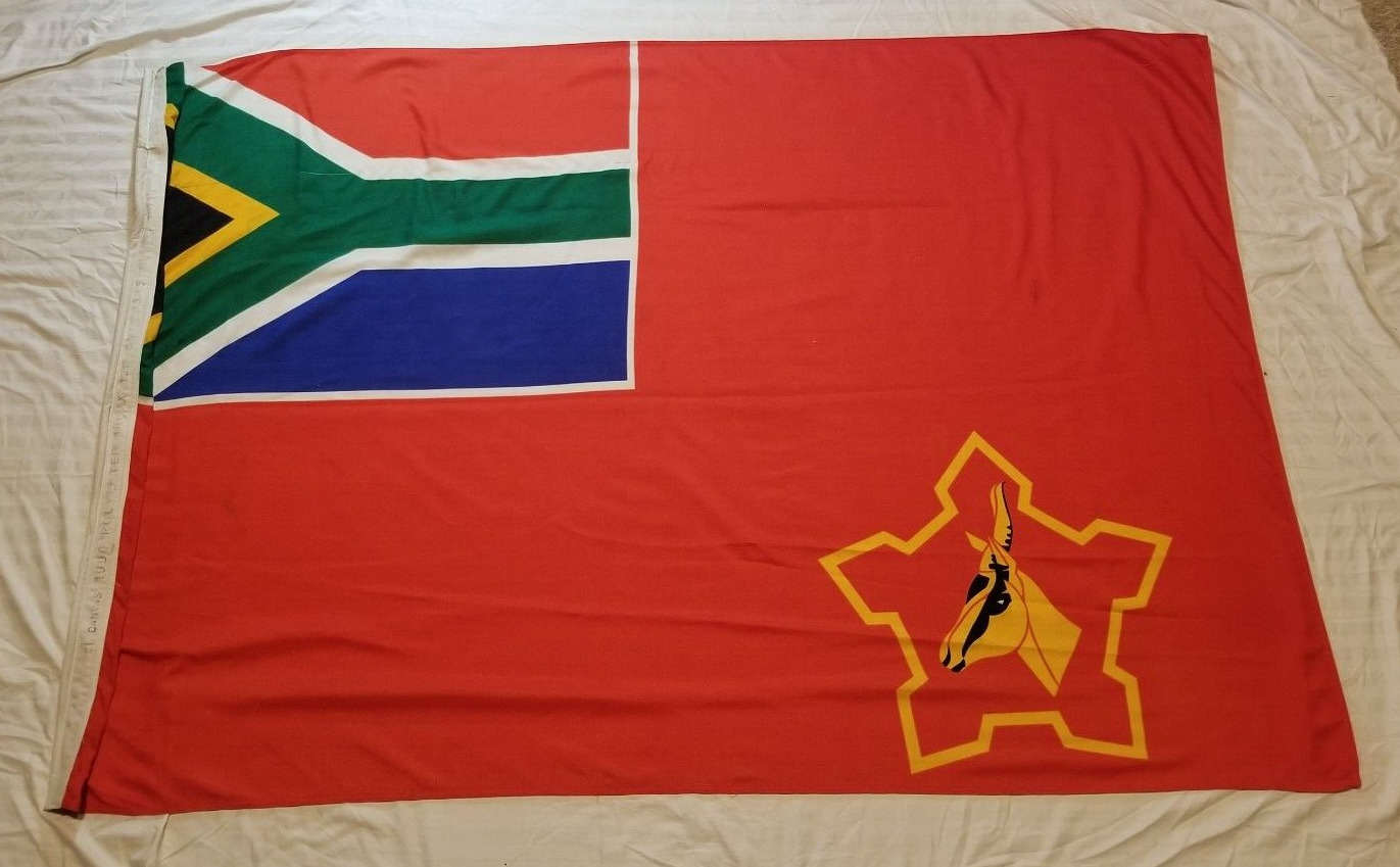 Original 1996 South Africa Defense Force SADF / SANDF Army Flag 180cm x 120cm