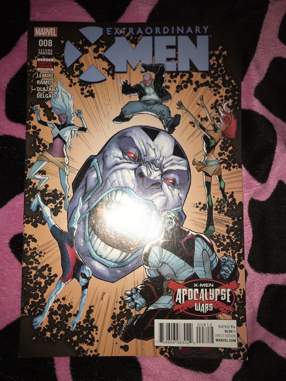 Extraordinary X-Men #8 1st Apocalypse II Rare 2nd Print Variant Marvel Comic