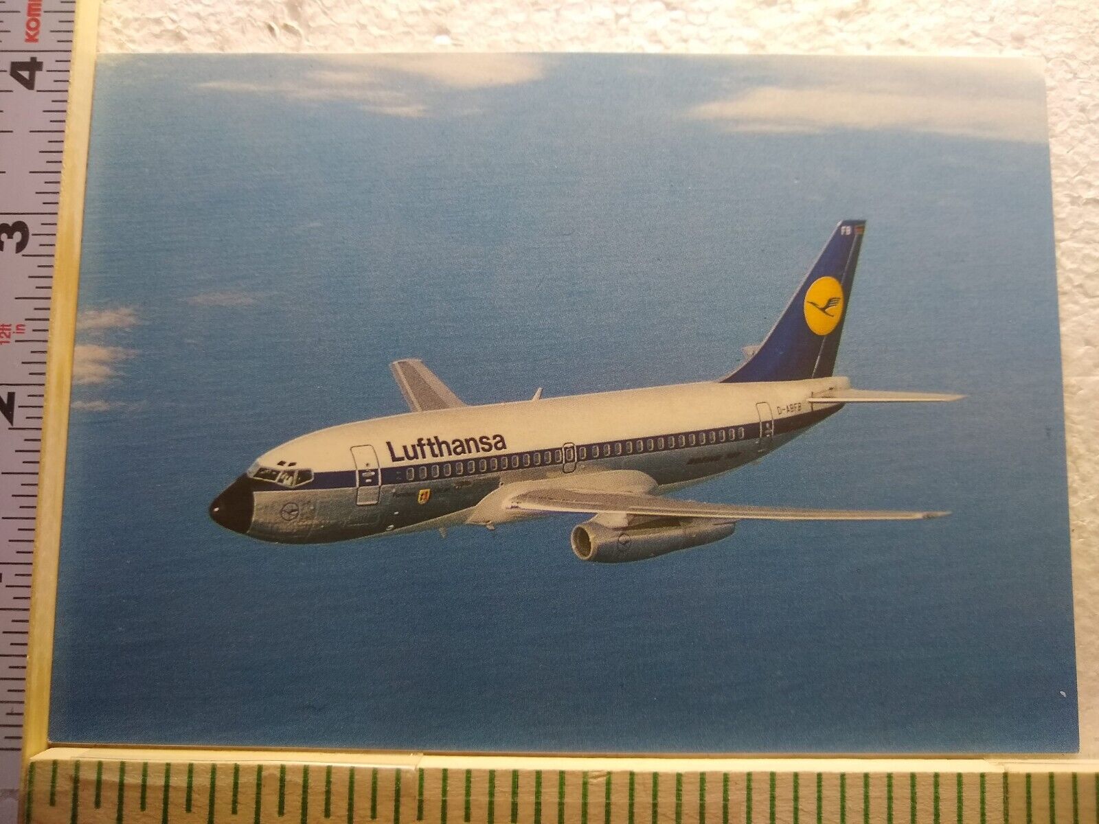 Postcard Lufthansa
