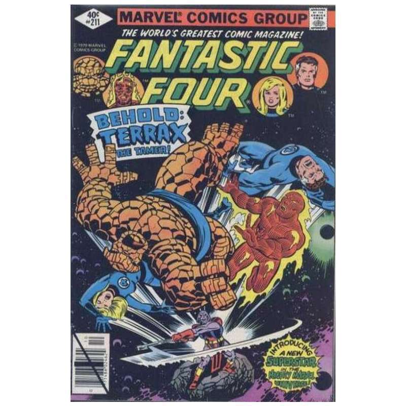 Fantastic Four (1961 series) #211 in Very Fine condition. Marvel comics [e;