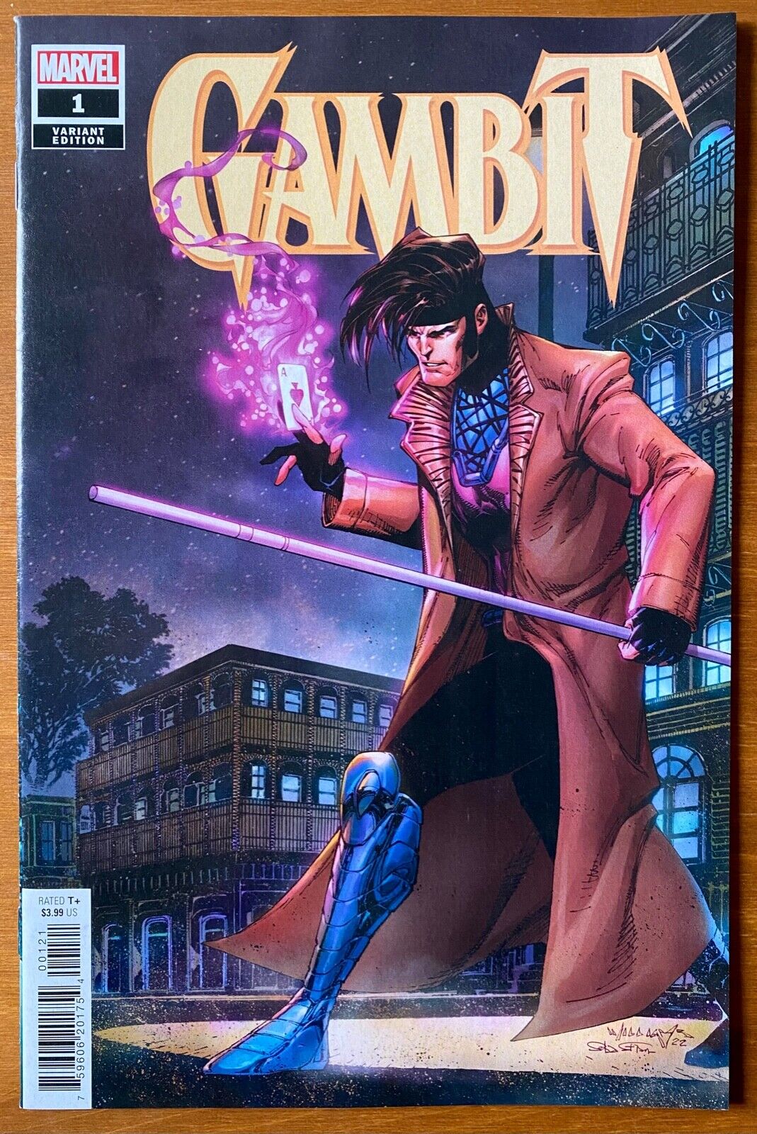 Gambit Vol 6 #1 NM (2022) Scott Williams Variant - Cover B / Marvel Comics