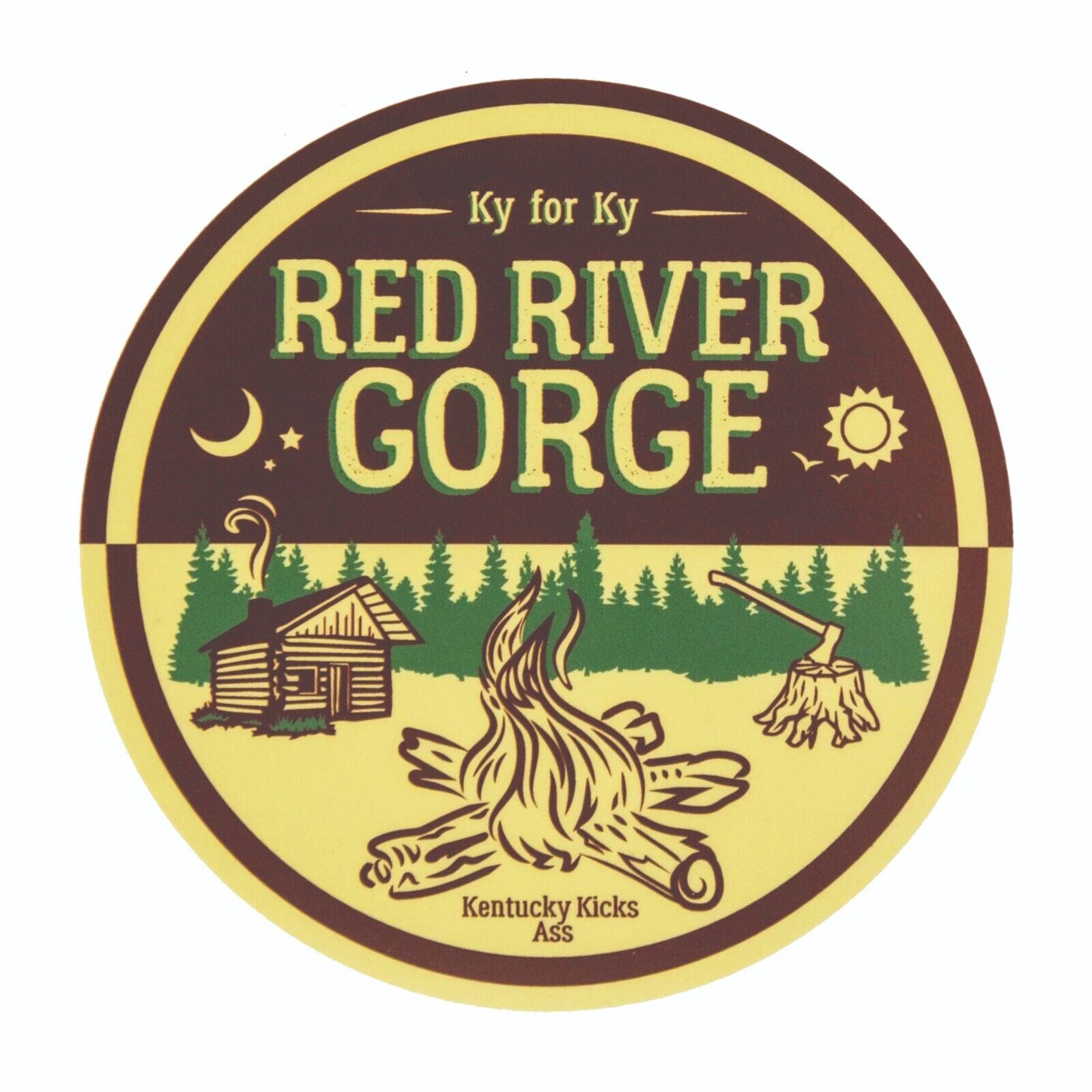 Red River Gorge Kentucky  Sticker Decal Bumper Sticker