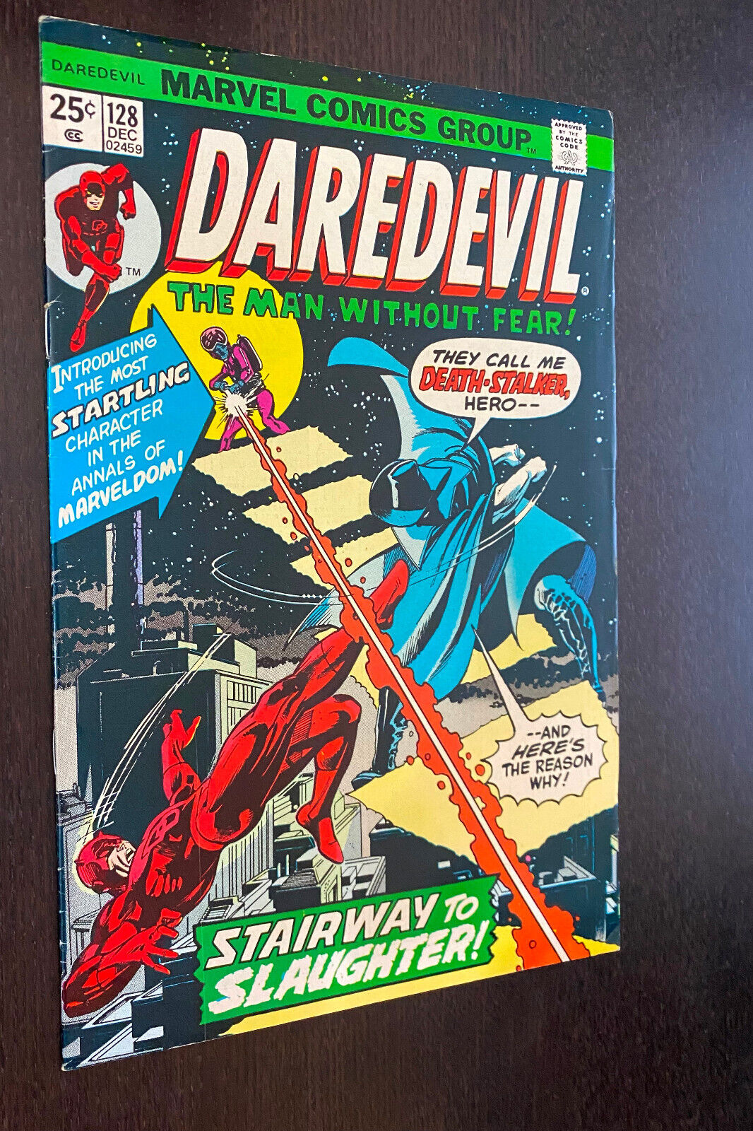 DAREDEVIL #128 (Marvel Comics 1975) -- Bronze Age Superheroes -- FN/VF