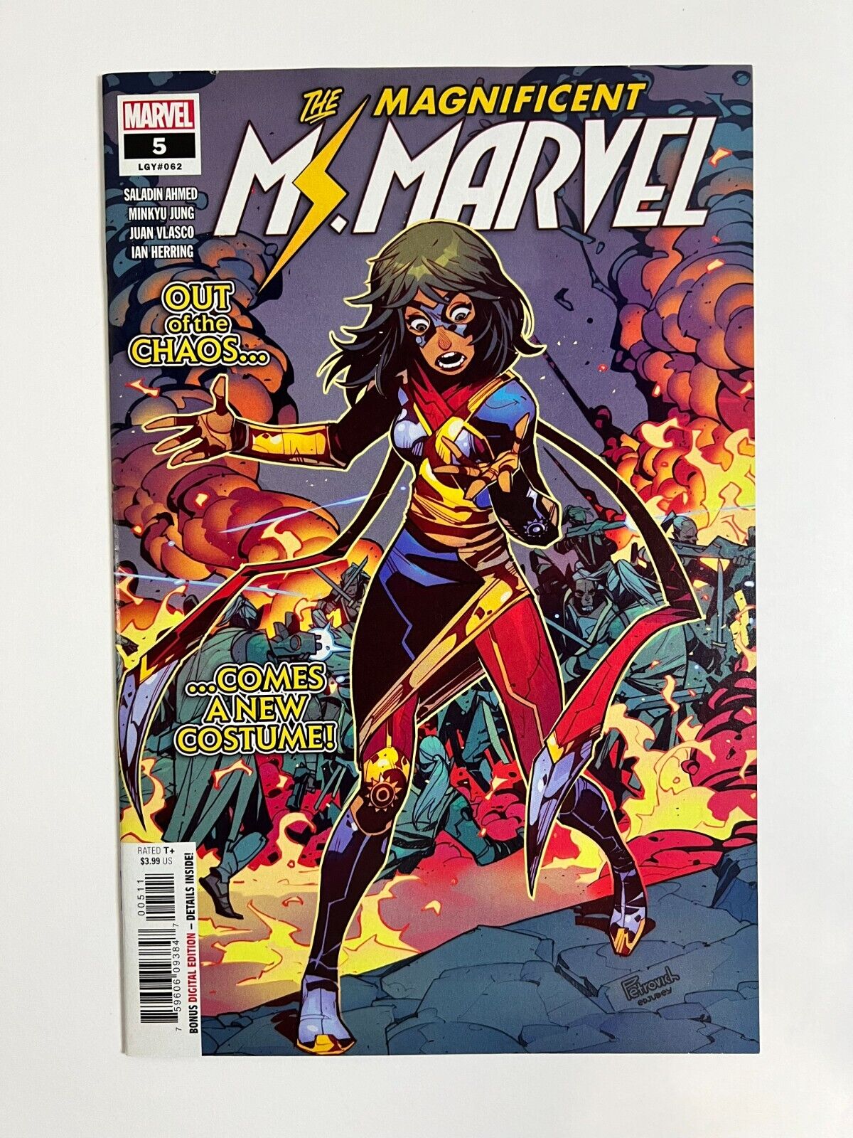 Magnificent Ms. Marvel #5 (2019) 1st App Stormranger NM
