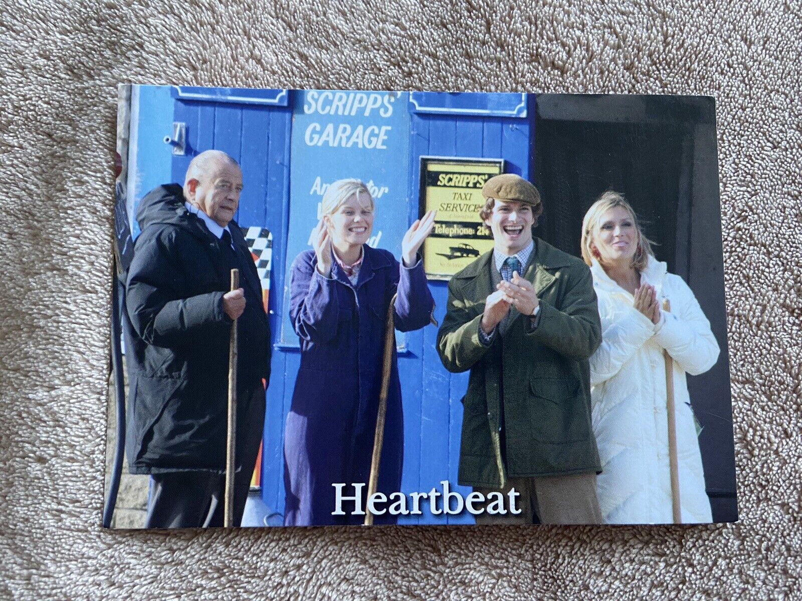 HEARTBEAT- PHOTO CAST CARD- UNSIGNED- 6x4”