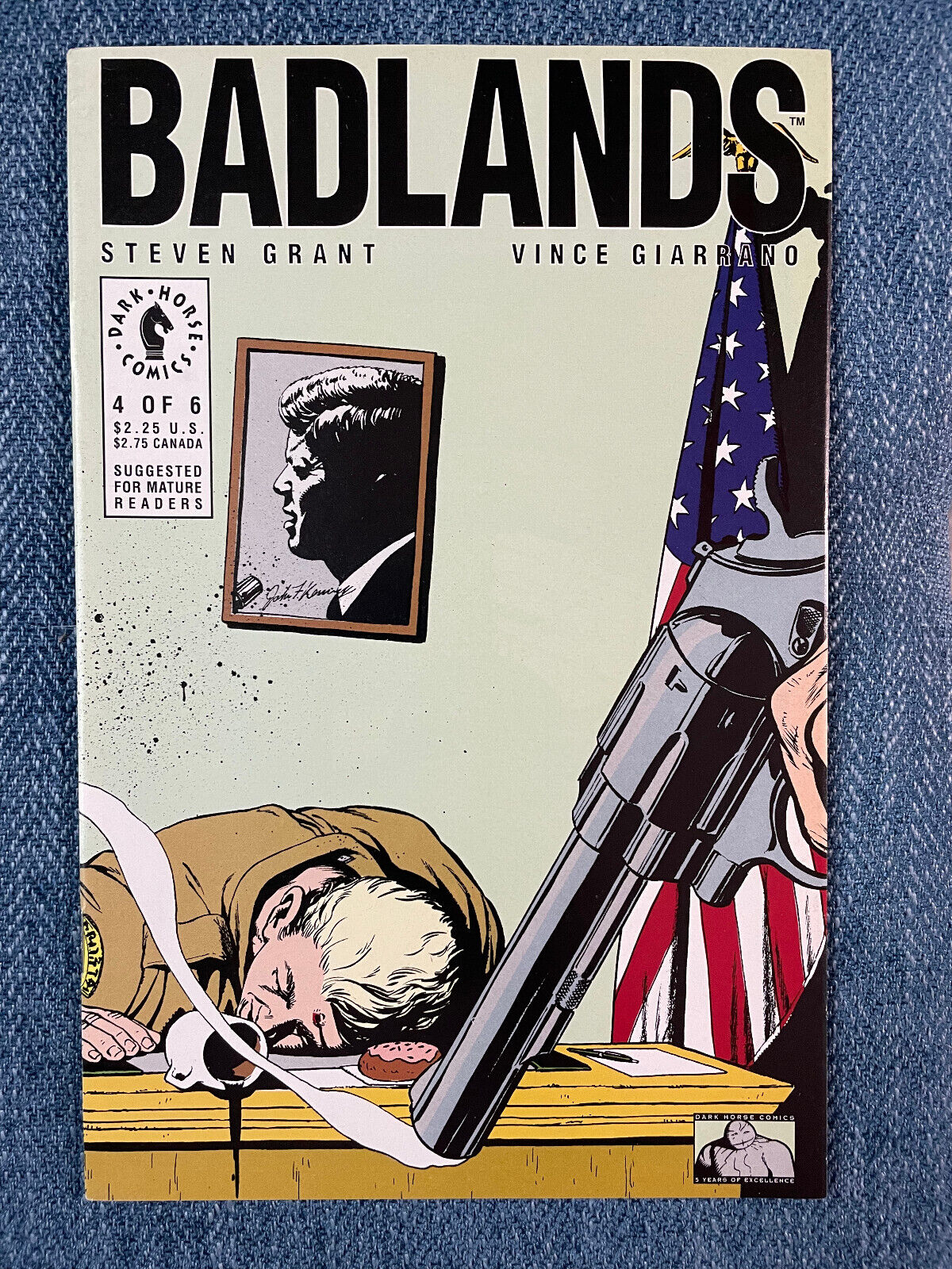 Badlands #4 Dark Horse Comics 1991 NM Steven Grant