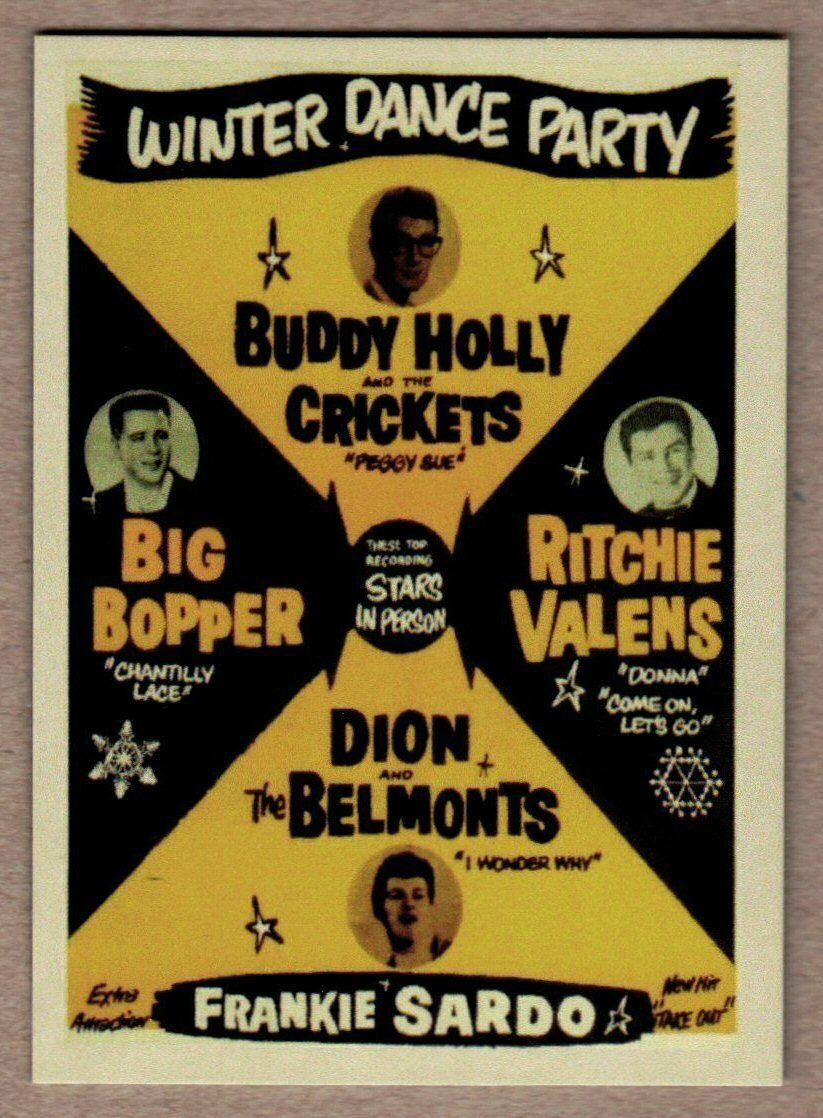Buddy Holly Winter Dance Party / facsimile autographs /  / NM+
