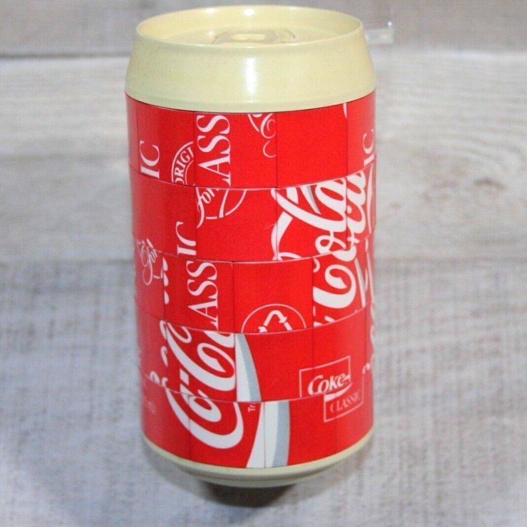 Vintage Coca Cola Can Fun Turns Ultimate Puzzle Challenge 1992