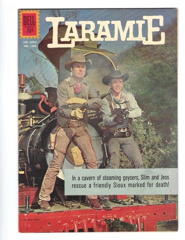 Four Color Comics #1284 Laramie Dell 1962 VF- or better Photo Cover  Combine