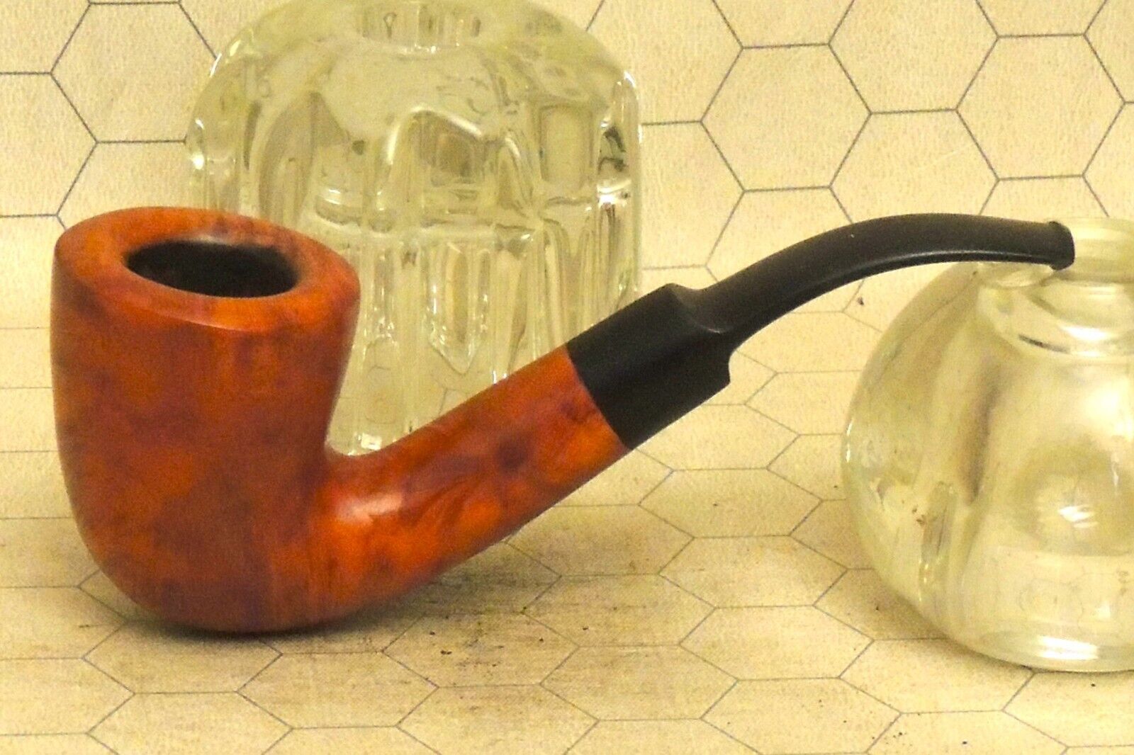 Nice Large REJECT 9mm Filter Tobacco Pipe #A925