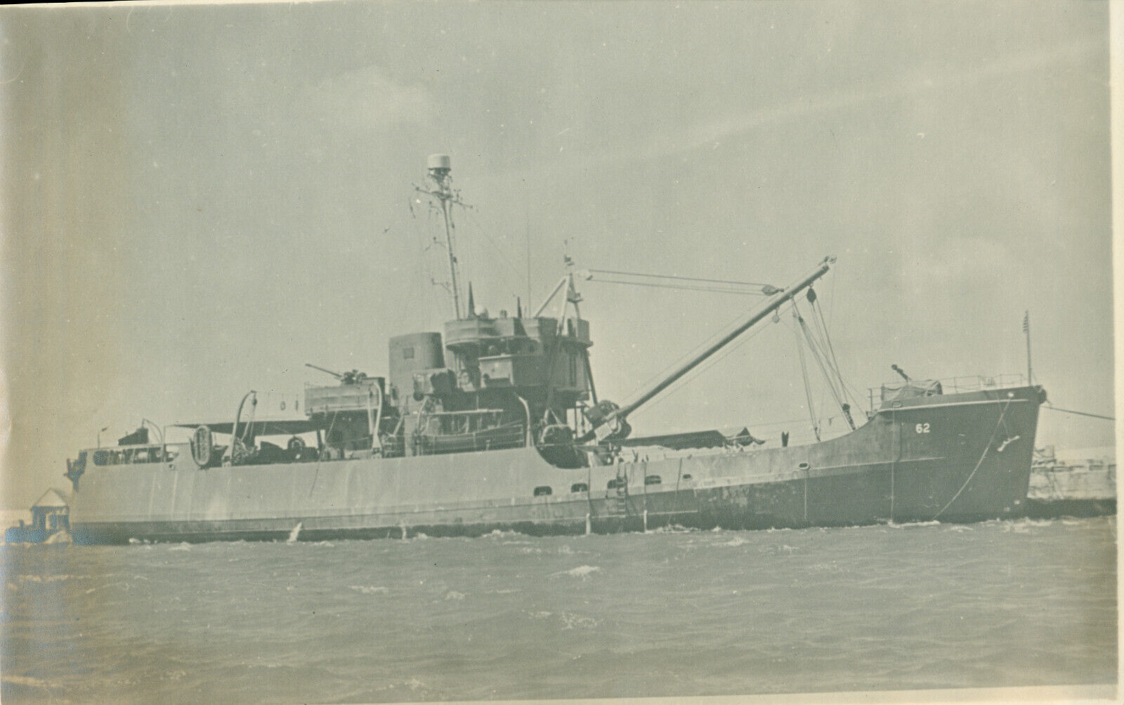 1940s WWII 5 x 8 Photo US Ship #62