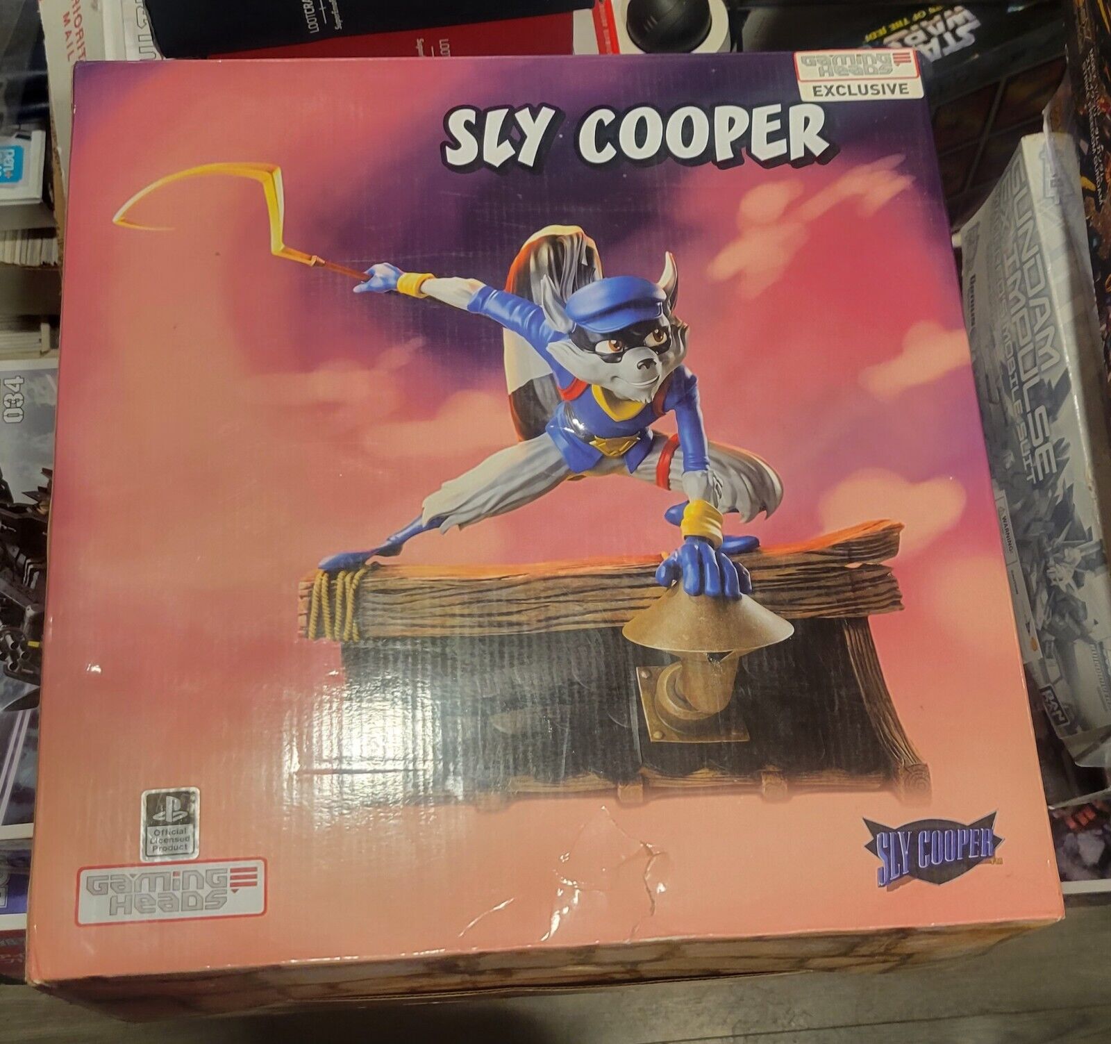 Gaming Heads Exclusive Sucker Punch\'s Sly Cooper Statue Playstation 2 /750