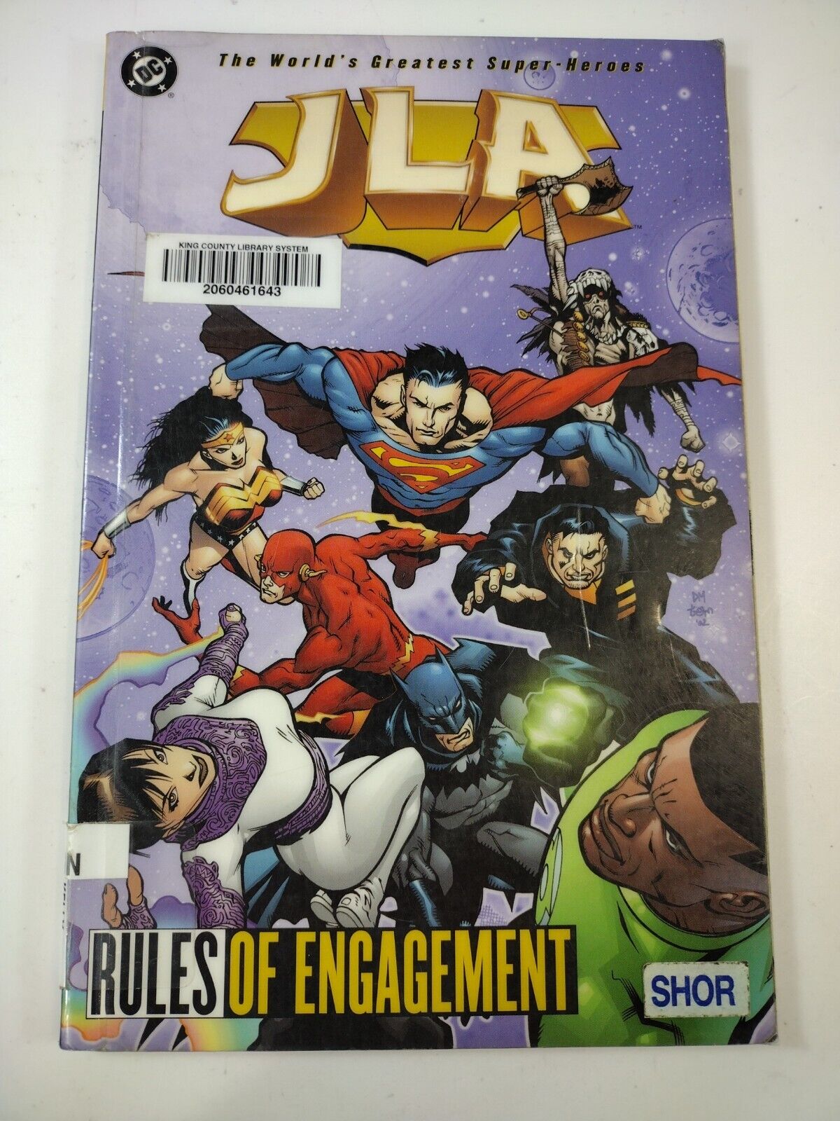 JLA: RULES OF ENGAGEMENT - DC COMICS 2004 #13 Graphic Novel