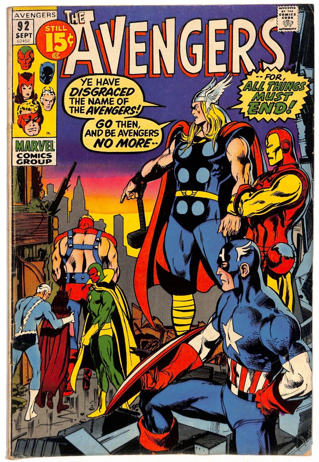 Avengers #92 (3.0)