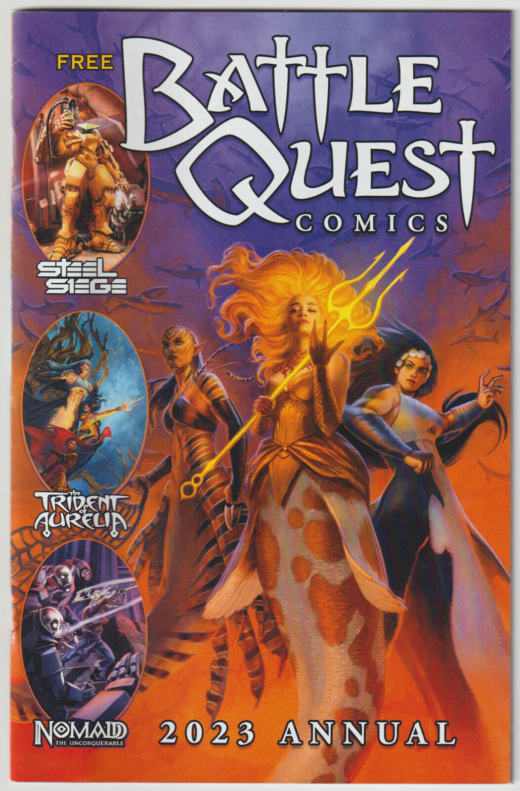 Battle Quest Comics 2023 Annual, VFN-NM condition (9.0)