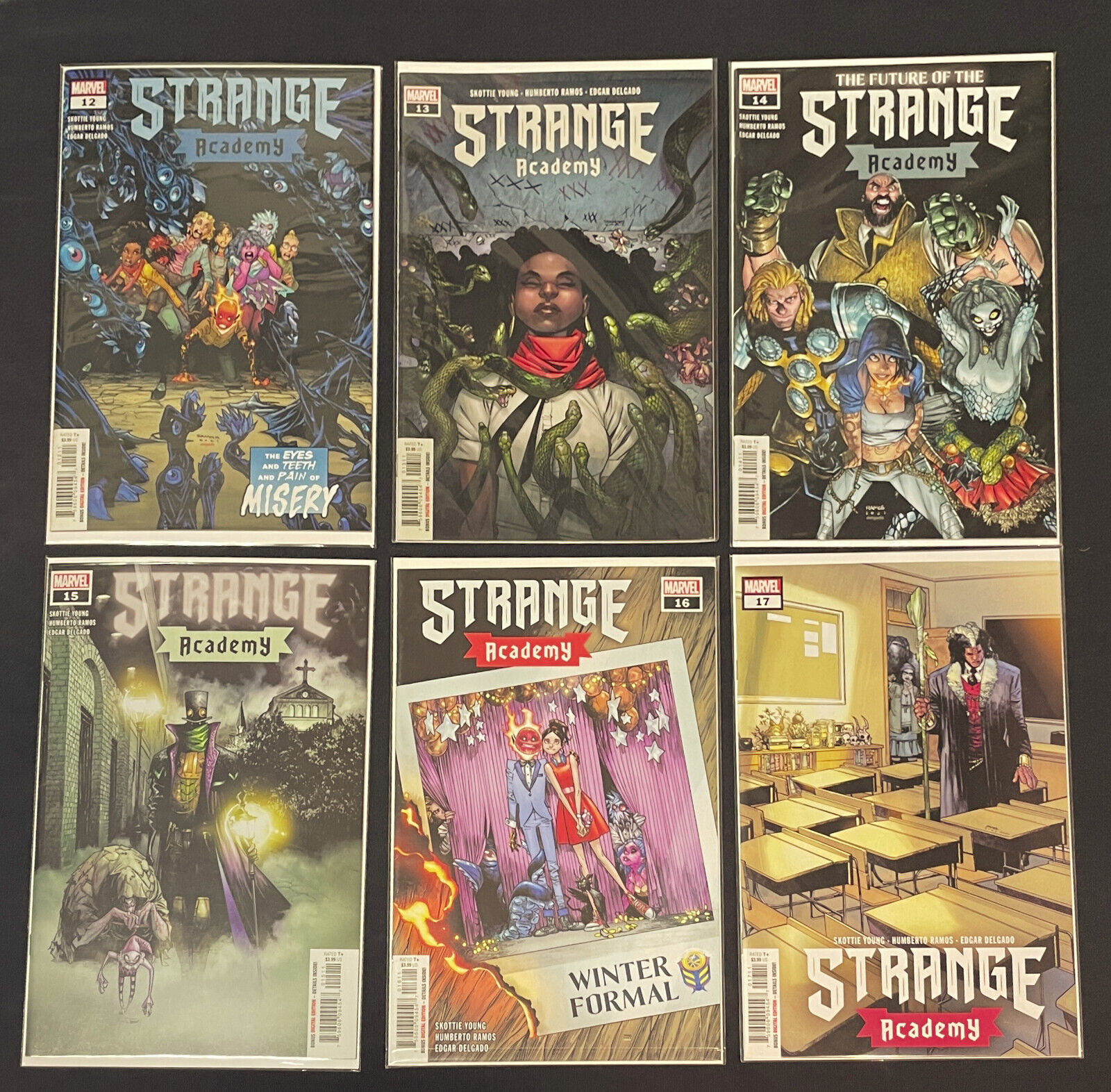 Marvel 2020 Strange Academy 1st Print NEAR COMPLETE Comic lot 1-16 Lot of 15 NM