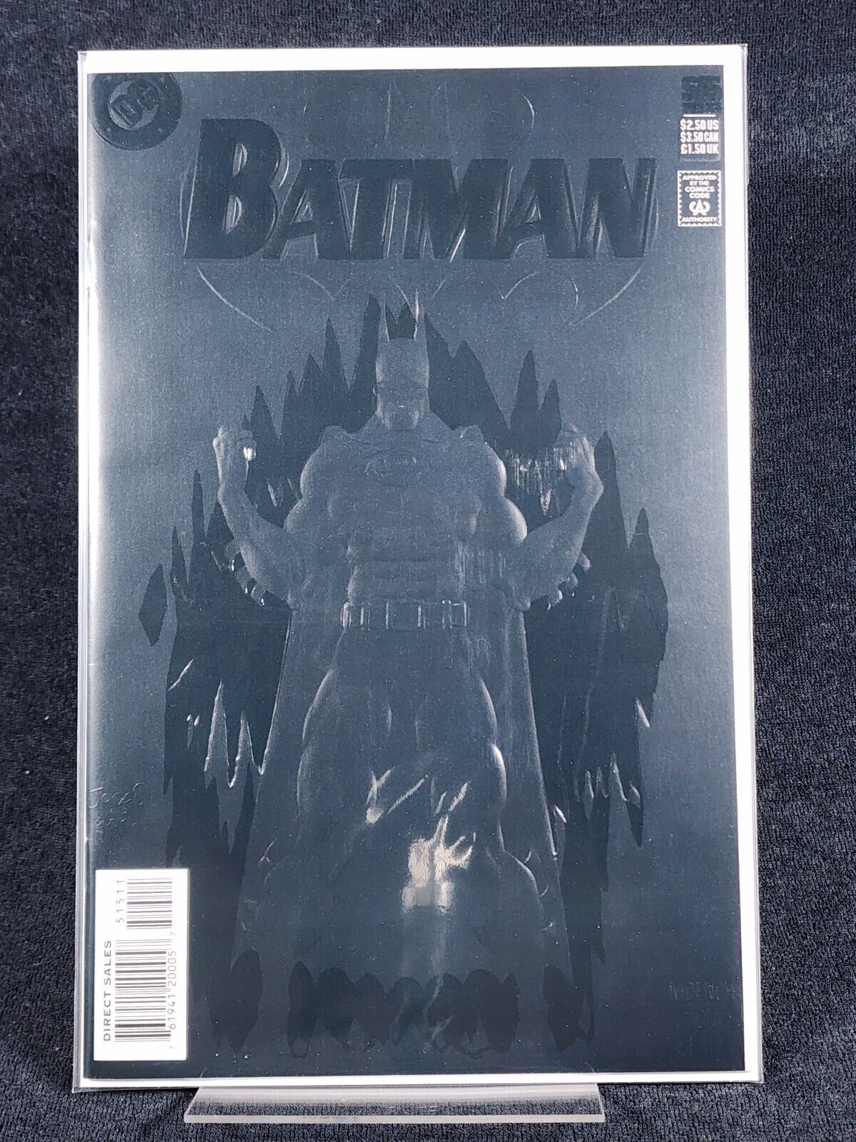 Batman #515 9.4 Embossed Cover