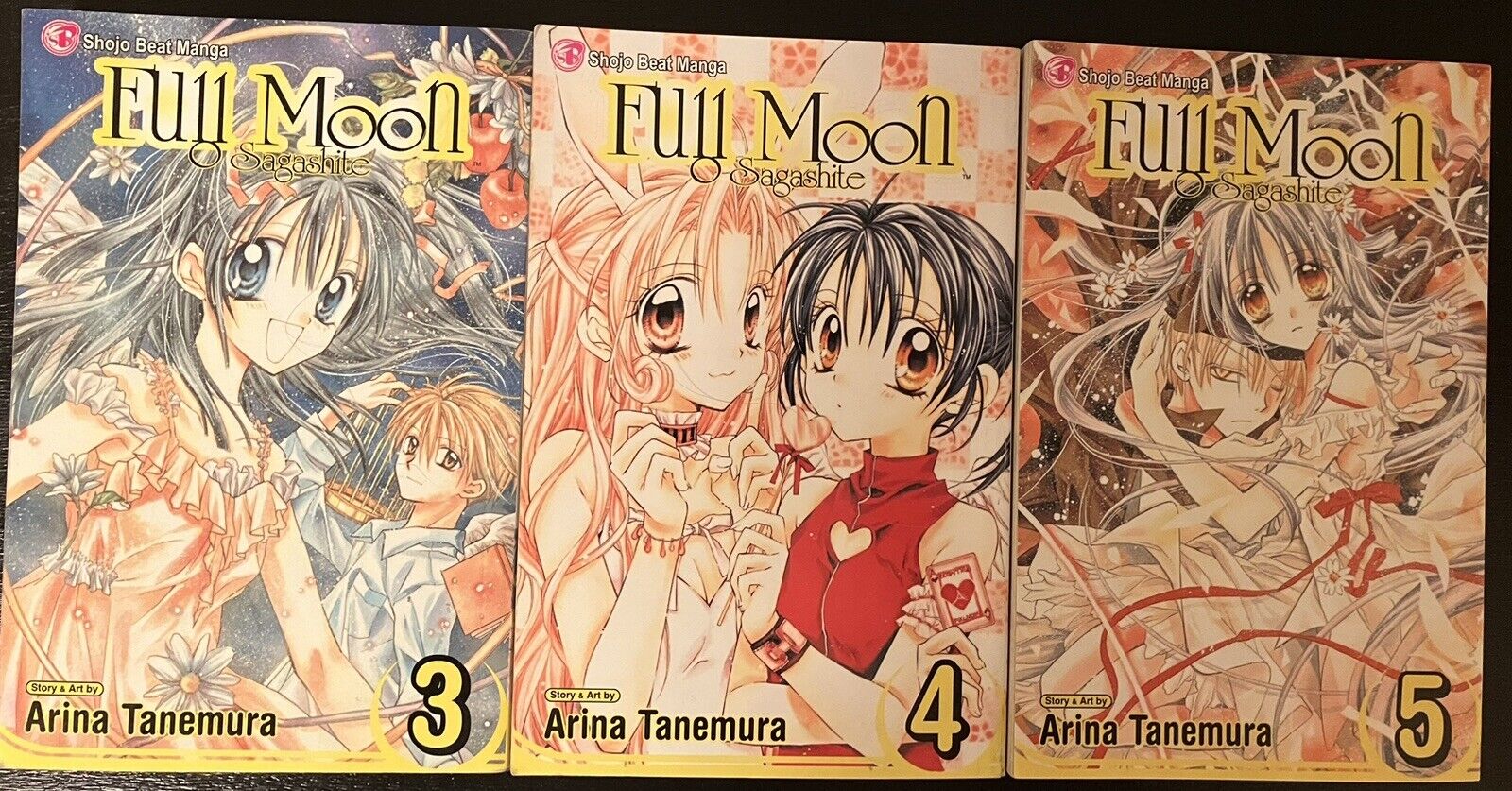 Full Moon O Sagashite English Manga Volumes 3, 4, 5 Arina Tanemura Viz Media