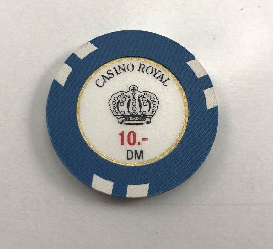 Vintage CASINO ROYAL 10.-DM Casino Gaming Casino Chip