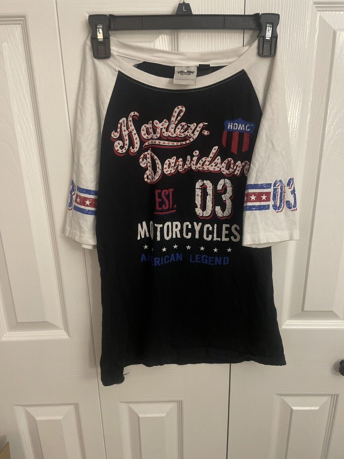 Harley Davidson Women’s Medium T Shirt Made In The USA