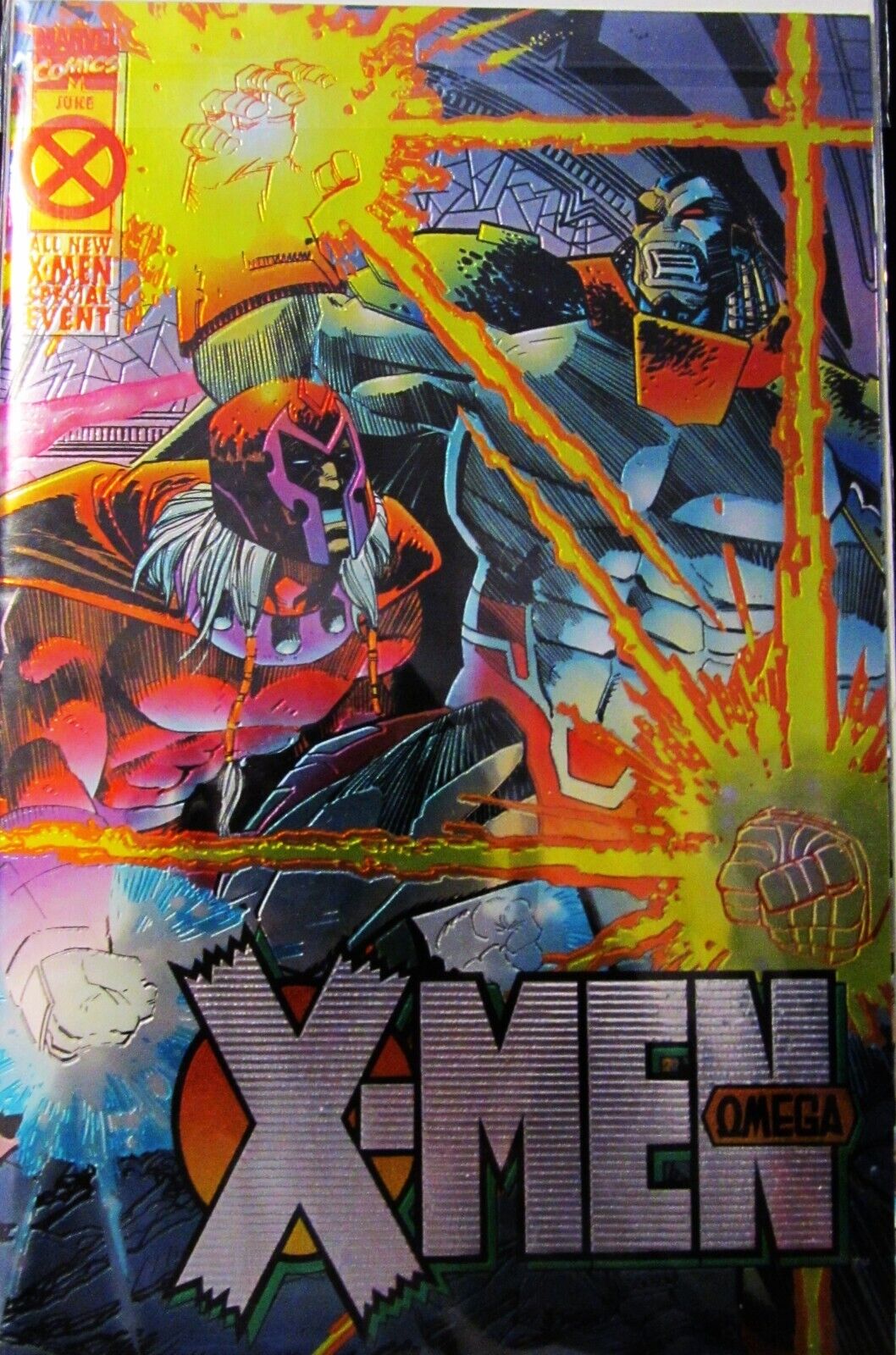 MARVEL COMICS X-MEN LOT OF 3 COLLECTIBLE CHROMIUM COVERS