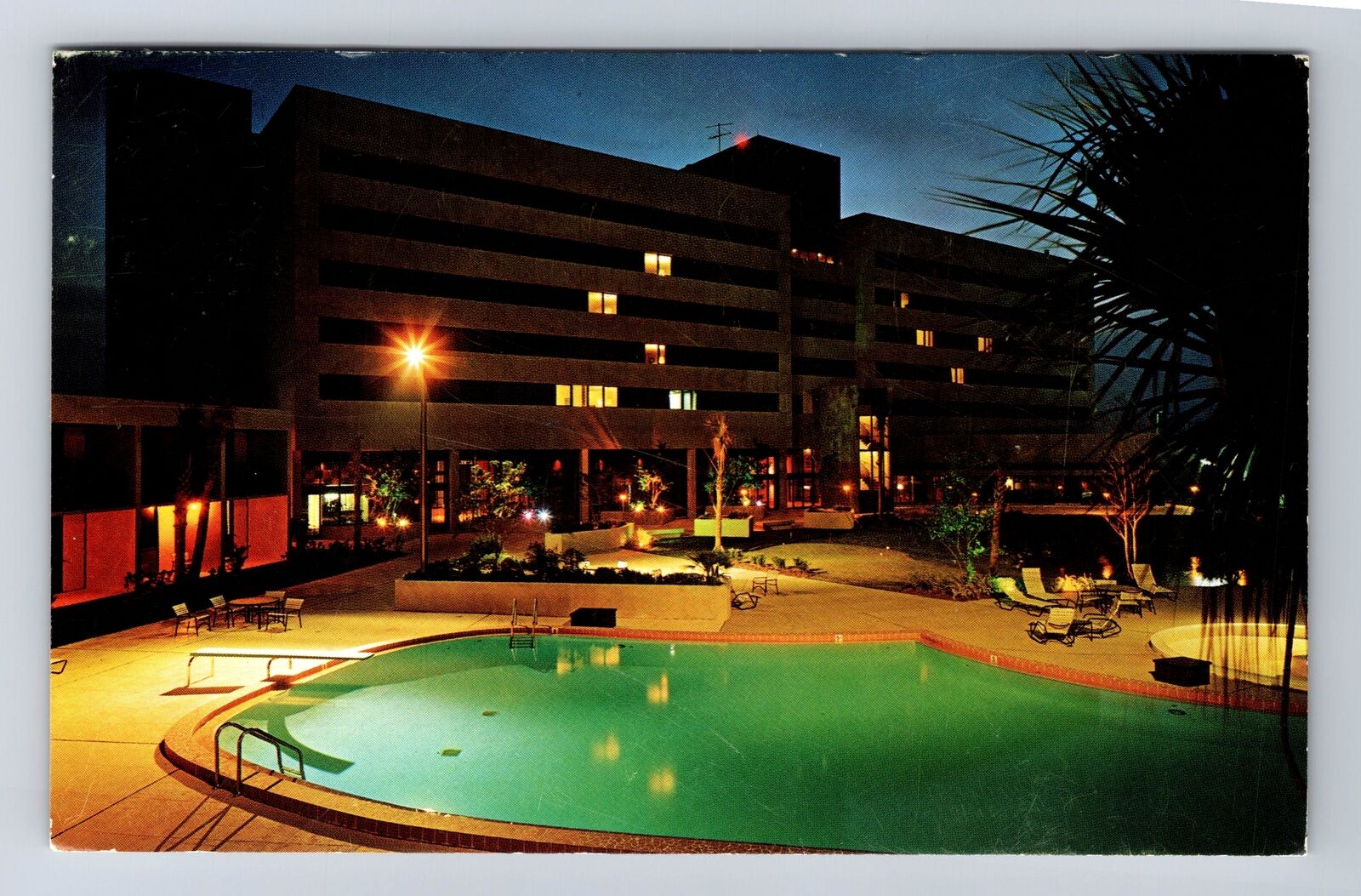 Jacksonville FL-Florida, Skycenter Luxury Hotel, Vintage c1977 Postcard