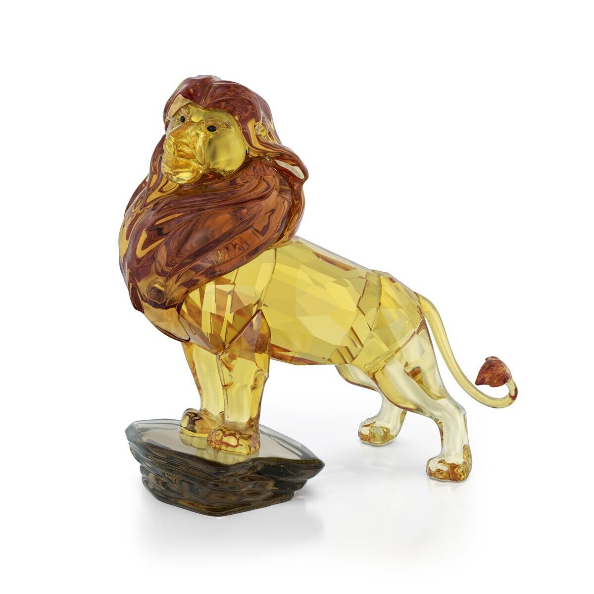Swarovski Crystal  Disney The Lion King MUFASA Figurine  5680764 New 2024