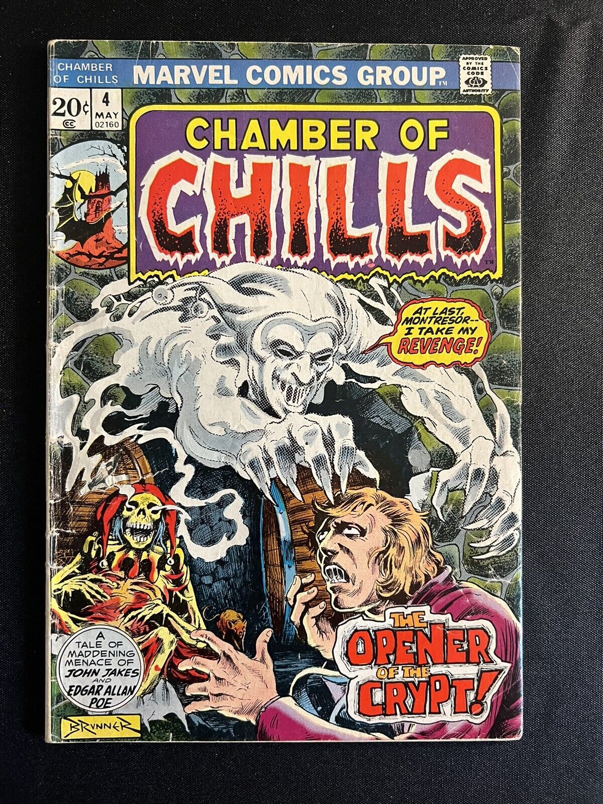 Chamber of Chills #4 - Marvel 1973 Brunner Bronze Age Horror