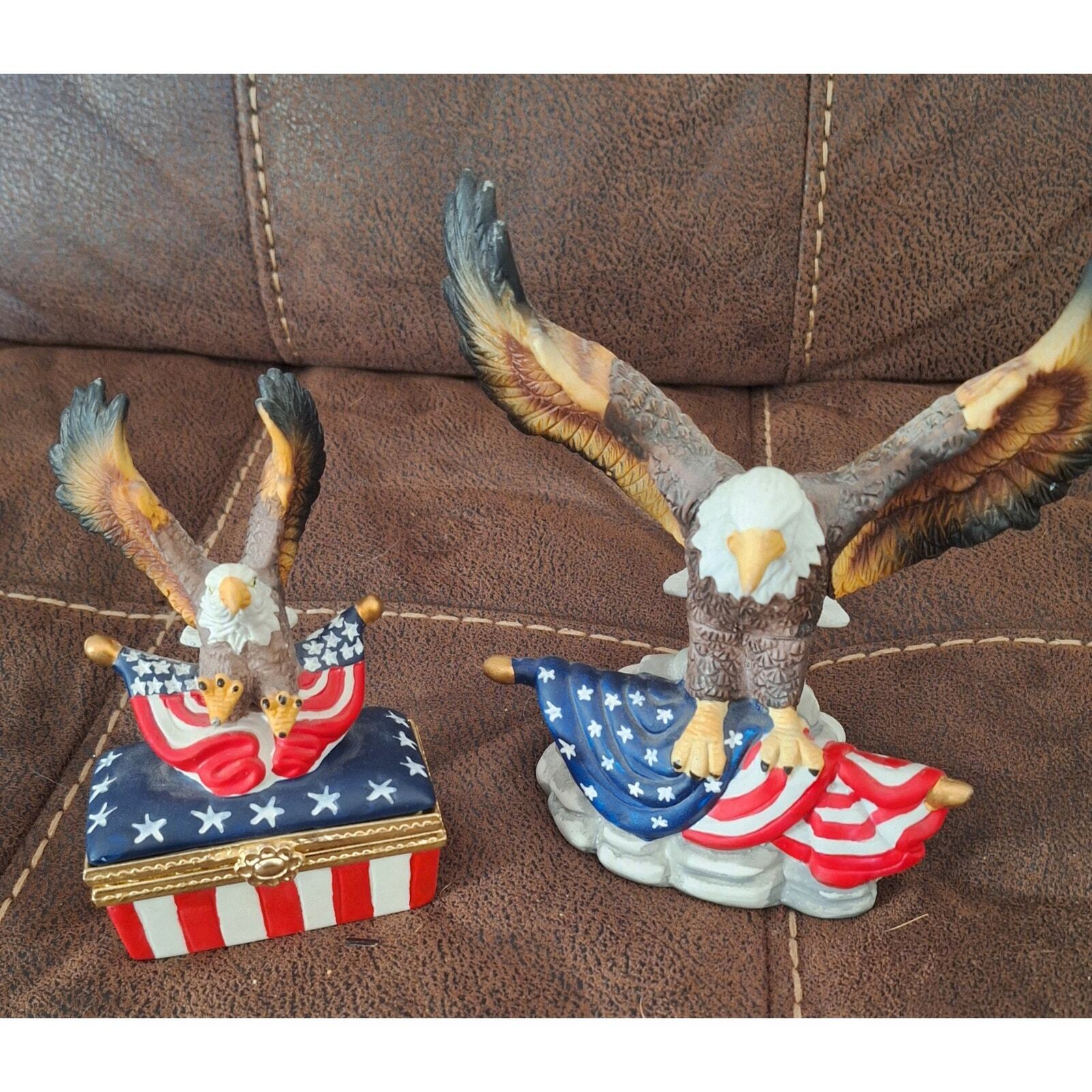 American Banks Eagle gift set - ceramic